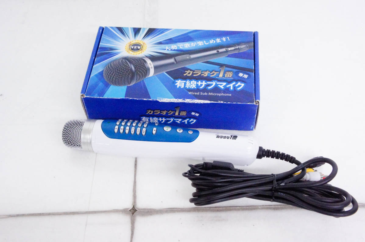 中古 夢グループ パーソナルカラオケマイク カラオケ1番 YK-3008