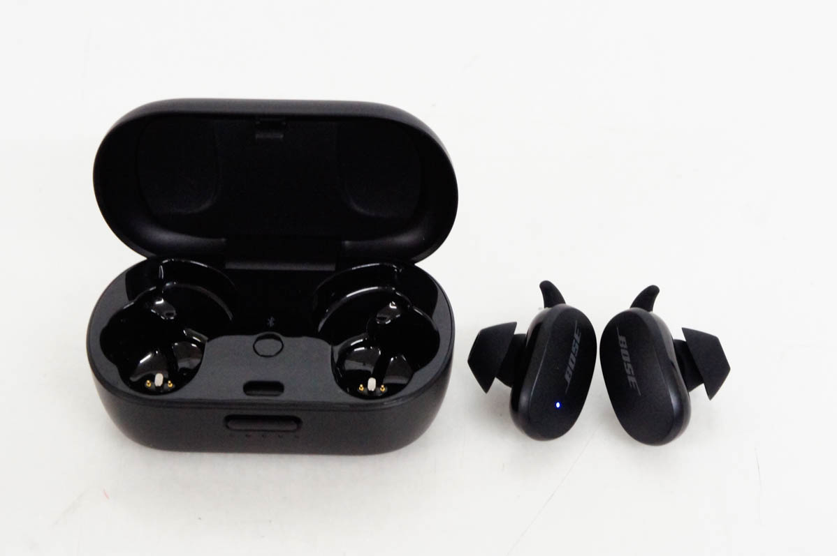 中古 BOSEボーズ 完全ワイヤレスイヤホン QuietComfort Earbuds : エス