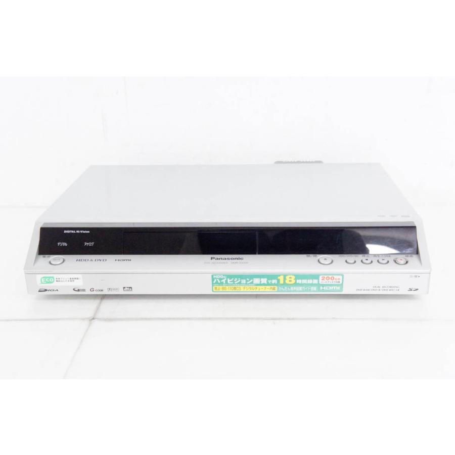 中古 Panasonicパナソニック HDD内蔵DVDレコーダー DIGAディーガ 地デジ対応 HDD200GB DMR-EX100-S｜snet-shop｜02