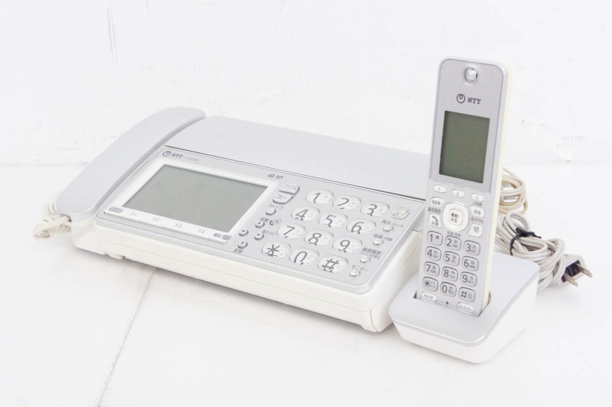 中古】 NTT西日本 ファックス（FAX） でんえもん P-723PD （子機1台付