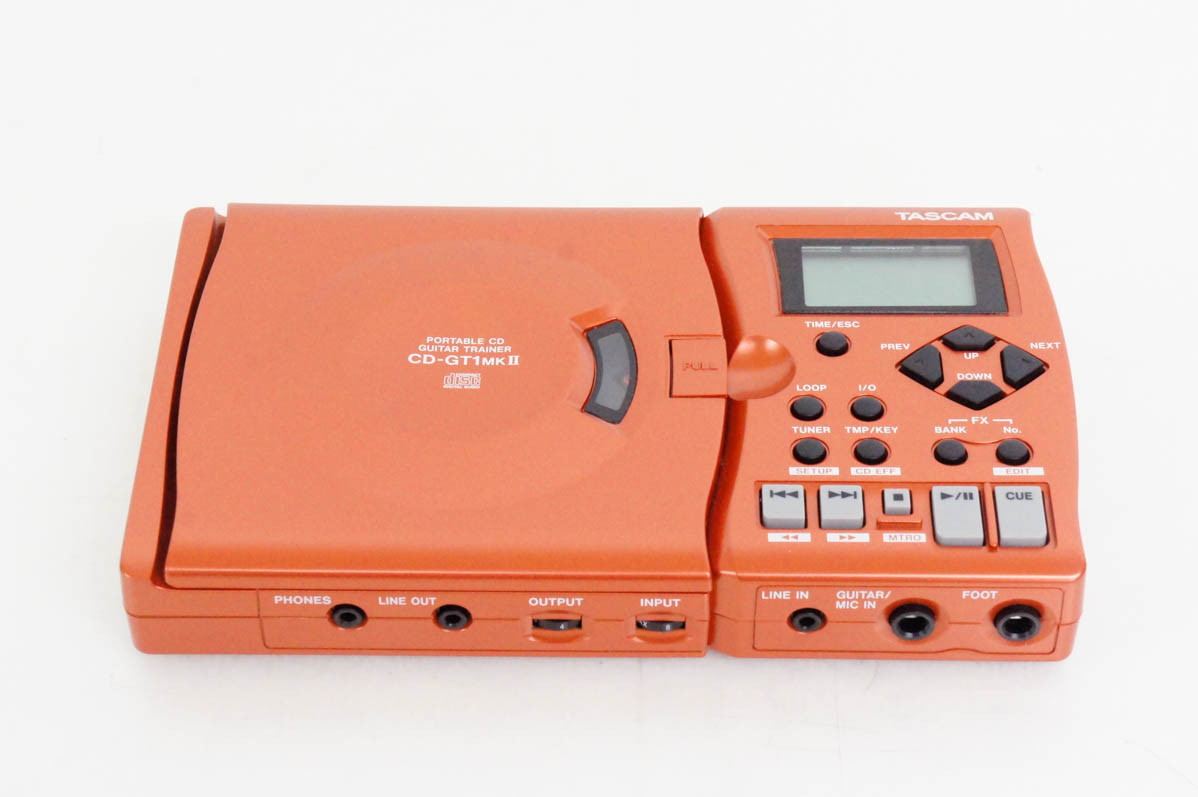 中古 TASCAMタスカム ポータブルCDギタートレーナー CD-GT1mk2 : エス