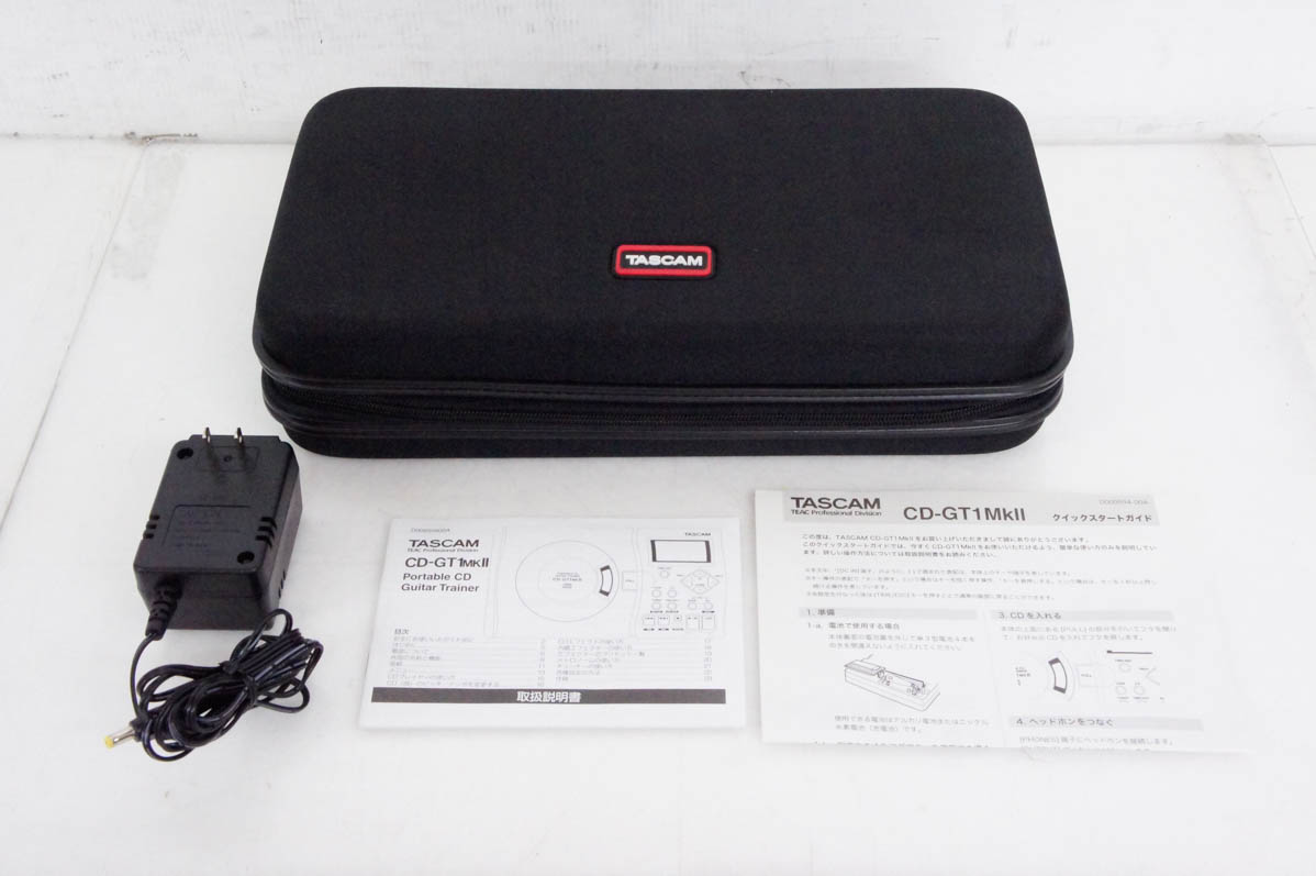 中古 TASCAMタスカム ポータブルCDギタートレーナー CD-GT1mk2 : エス
