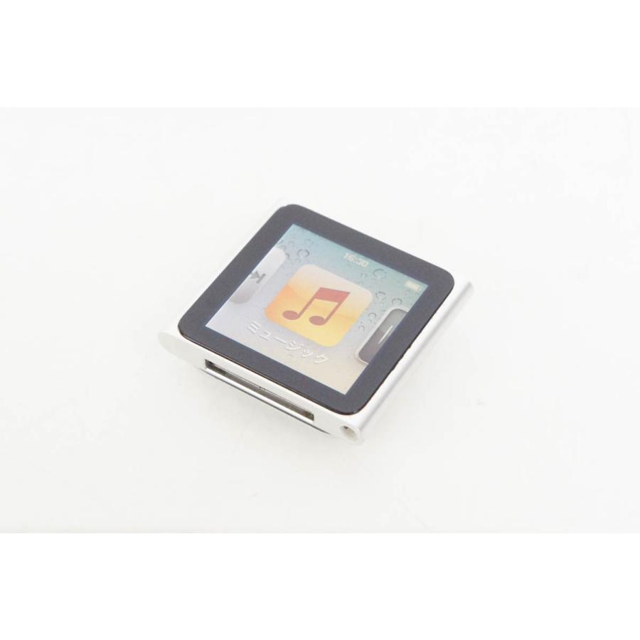 中古 Appleアップル iPod nano 8GB シルバー 第6世代 MC525LL｜snet-shop