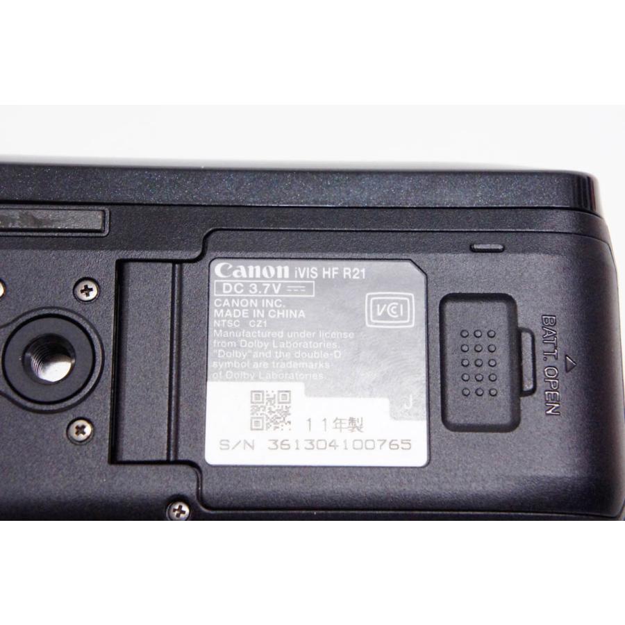 中古 Canonキャノン ハイビジョンデジタルビデオカメラ メモリータイプ iVIS HF R21 32GB｜snet-shop｜05