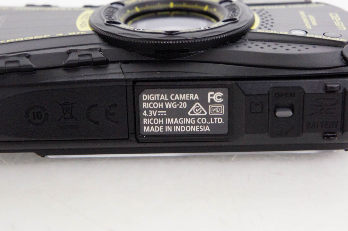 Amazon | RICOH 防水デジタルカメラ RICOH WG-20 ブラック 防水