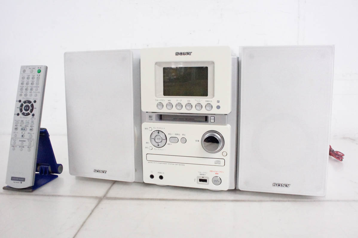 SONY ウォークマン専用USB端子搭載オールインワンコンポCMT-M35WM( CMT-M35WM 商品の写真 | システムステレオ | ソニー