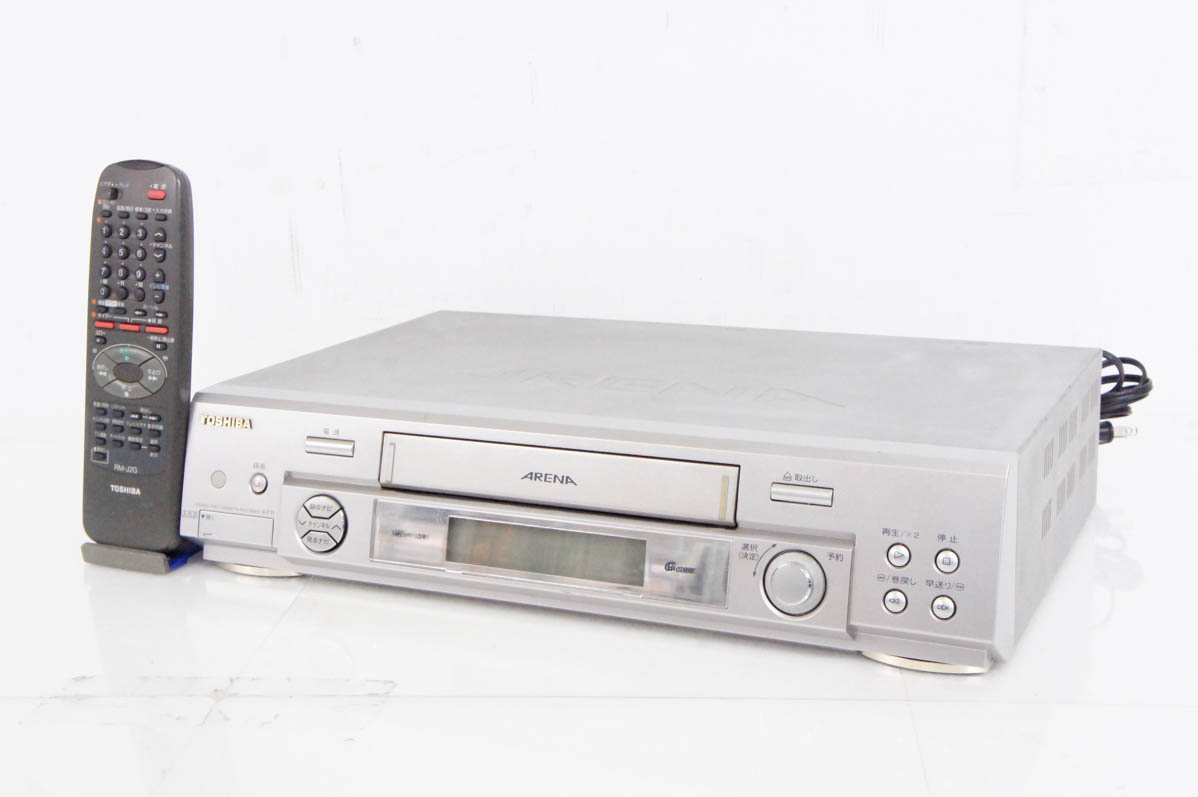 中古 東芝TOSHIBA VHSビデオカセットVTR ビデオデッキ A-F11