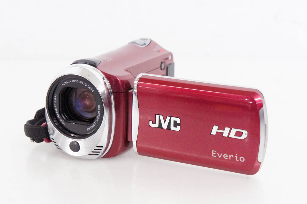中古 JVC Victorビクター デジタルムービー エブリオEverio GZ-HM350-S 32GB内蔵メモリー ビデオカメラ｜snet-shop