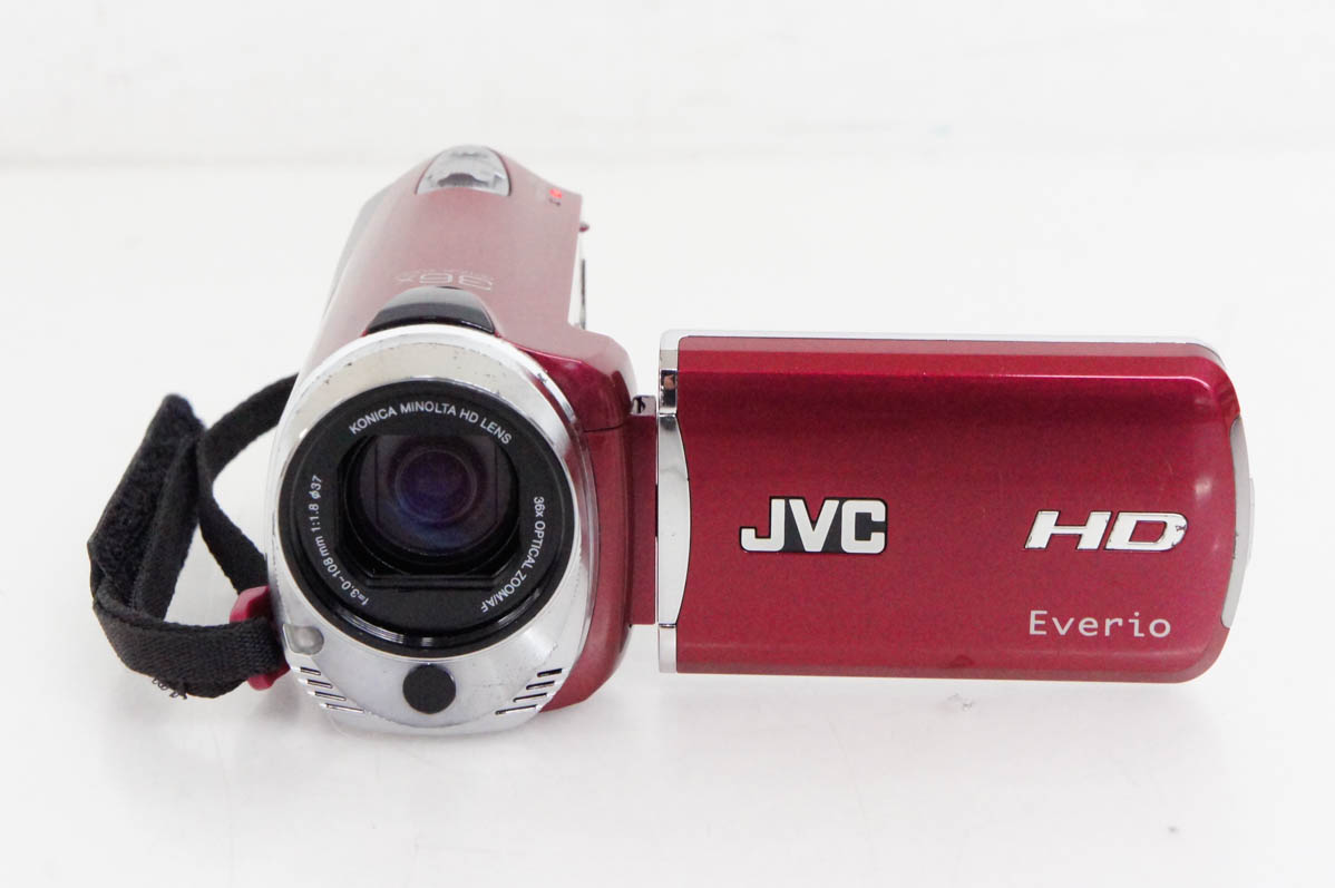 中古 JVC Victorビクター デジタルムービー エブリオEverio GZ-HM350-S 32GB内蔵メモリー ビデオカメラ｜snet-shop｜02