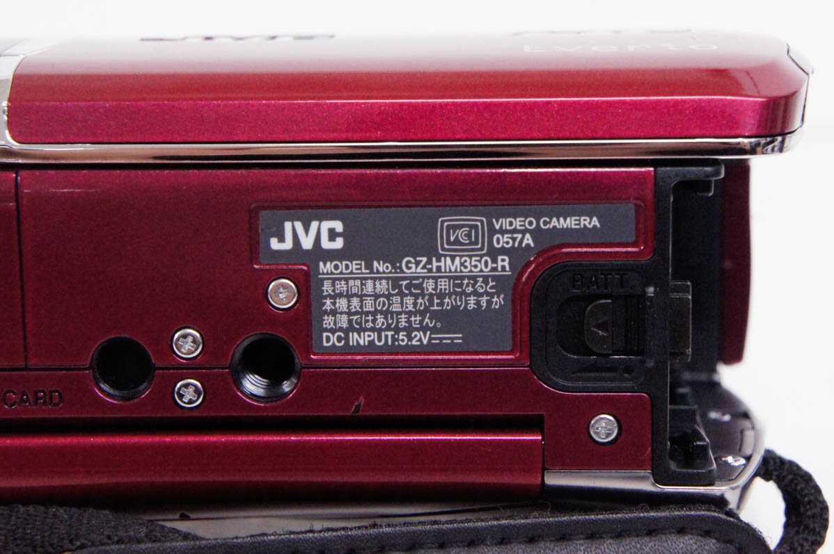 中古 JVC Victorビクター デジタルムービー エブリオEverio GZ-HM350-S 32GB内蔵メモリー ビデオカメラ｜snet-shop｜07