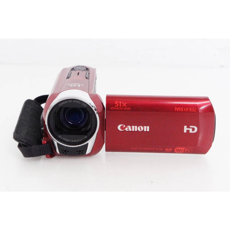 中古 Canonキャノン ハイビジョンデジタルビデオカメラ iVIS HF R32 メモリータイプ 32GB｜snet-shop｜02