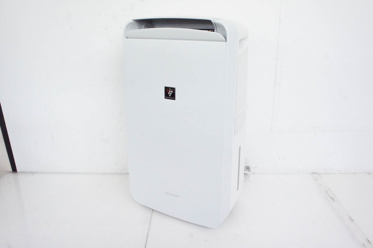 中古 SHARPシャープ 冷風・衣類乾燥除湿機 コンパクトクール CM-J100-W