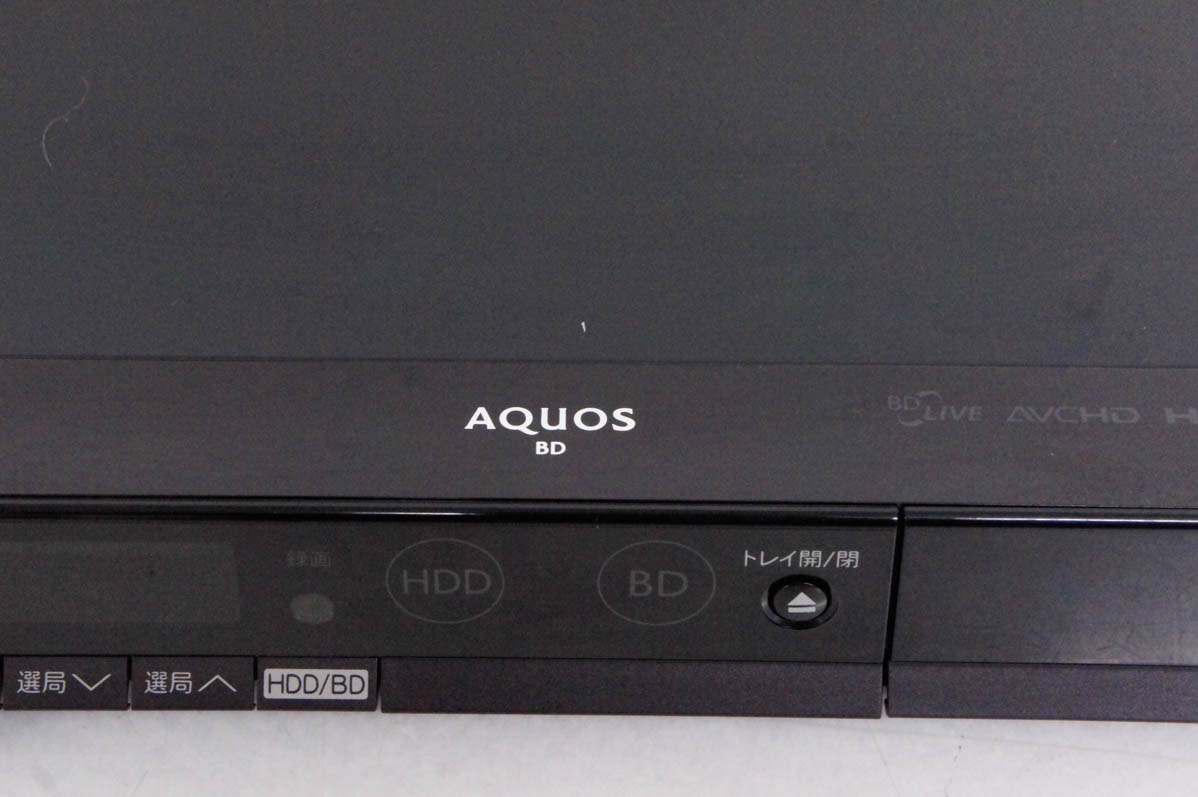 中古 C SHARPシャープ ブルーレイディスクレコーダー AQUOSアクオスブルーレイ BD-H30 HDD320GB 3D対応｜snet-shop｜03