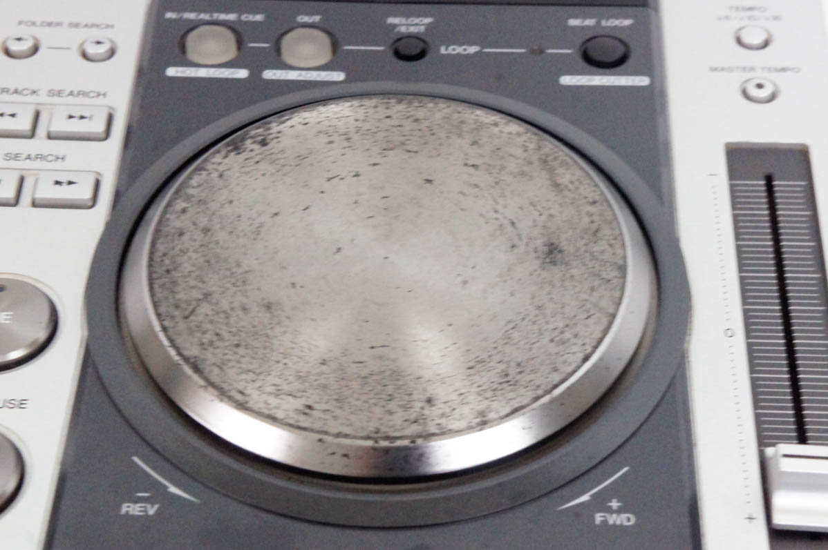 中古 Pioneerパイオニア DJ用CDプレイヤー CDJ-200 MP3対応 THE