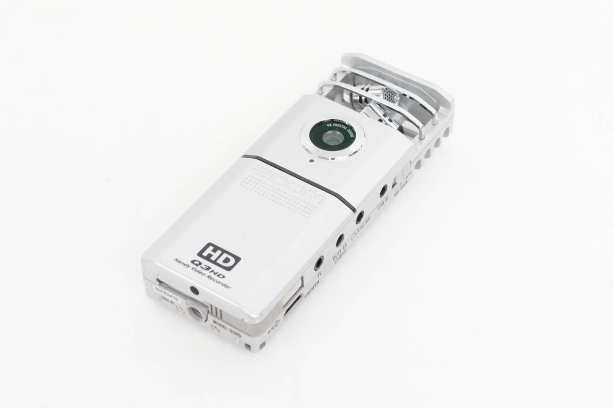 中古 ZOOMズーム ハンディ・ビデオ・レコーダー Q3HD : エスネット