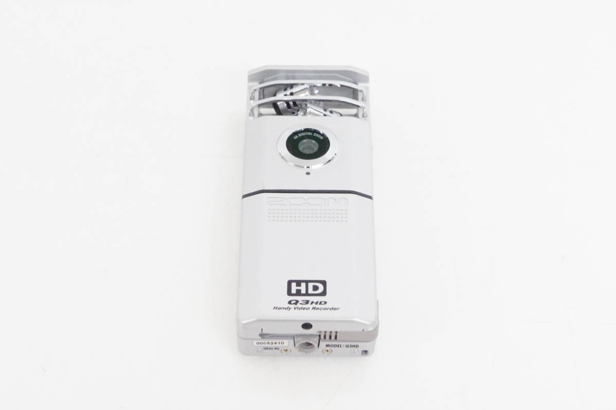 中古 ZOOMズーム ハンディ・ビデオ・レコーダー Q3HD : エスネット