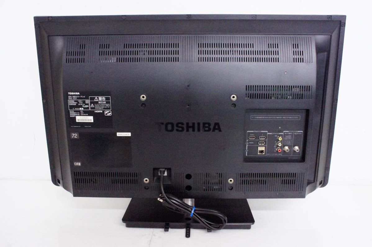 中古 TOSHIBA東芝 32V型 地上・BS・110度CSデジタルハイビジョン 液晶