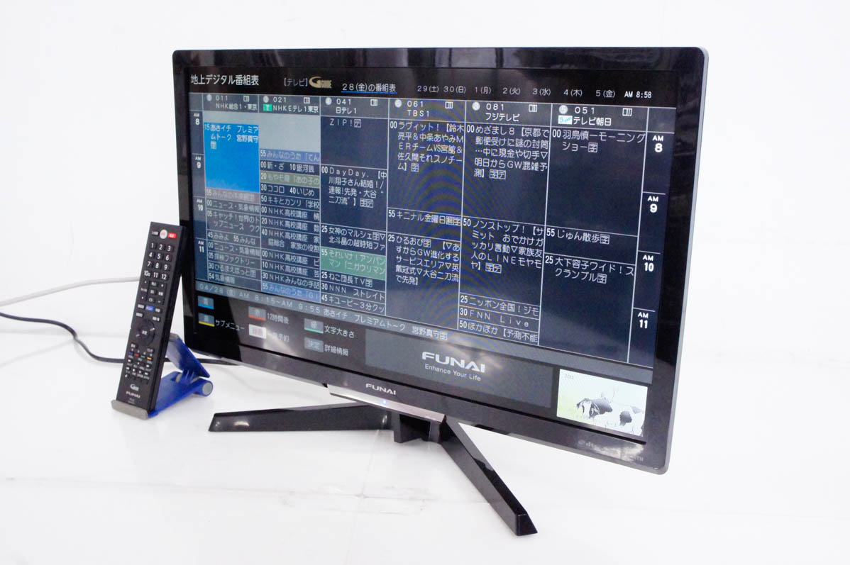 大人の上質 中古 FUNAIフナイ 24V型ハイビジョン液晶テレビ FL-24H2010