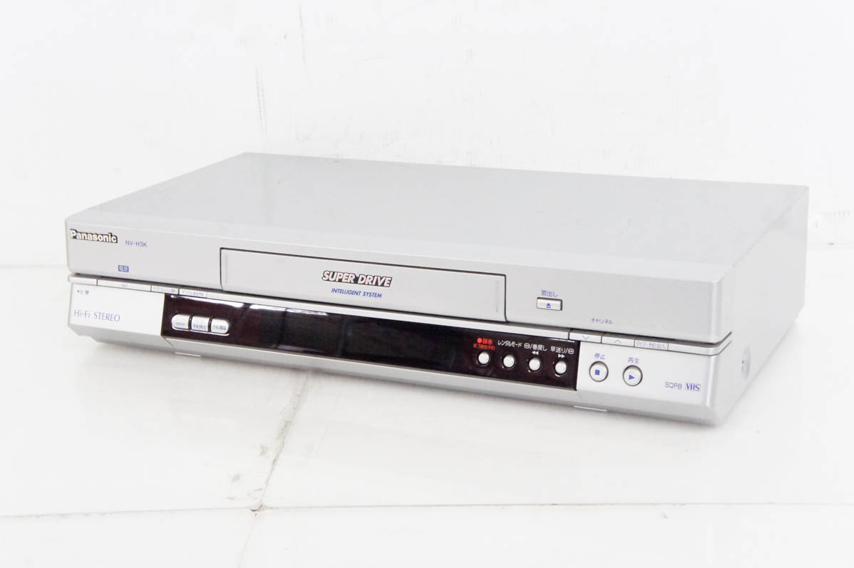 Panasonicビデオデッキ NV-H3K（メンテナンス済中古品） Panasonicビデオデッキ NV-H3K（メンテナンス済中古品）