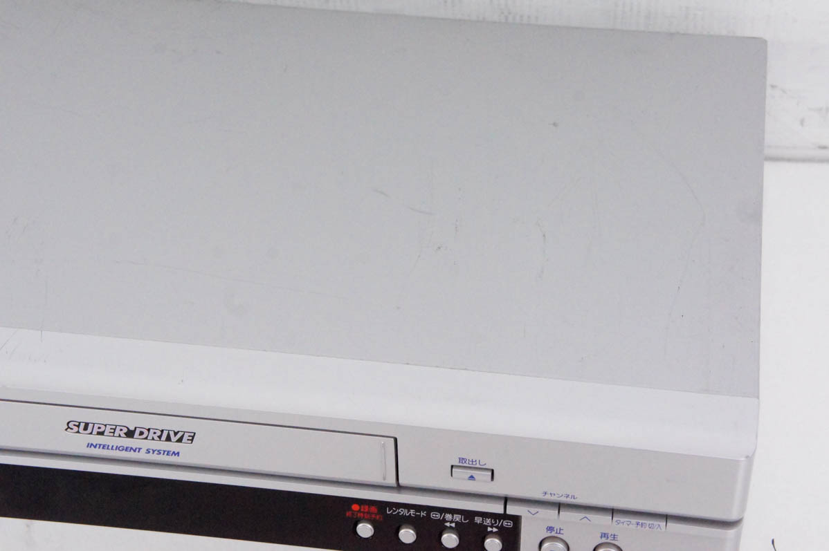 Panasonicビデオデッキ NV-H3K（メンテナンス済中古品） 中古 Panasonicパナソニック VHSハイファイビデオ ビデオデッキ