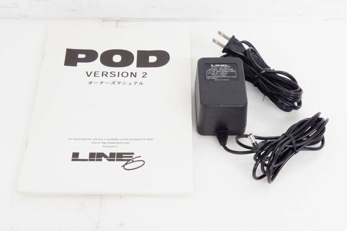LINE6 POD Version 2.0 Multi effects Amplifier Simulator w
