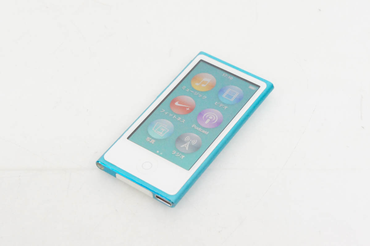 Apple iPod nano 16GB ブルー MD477J/A 第7世代 Apple iPod nano MD477J/A [16GB ブルー] 価格比較 - 価格.com
