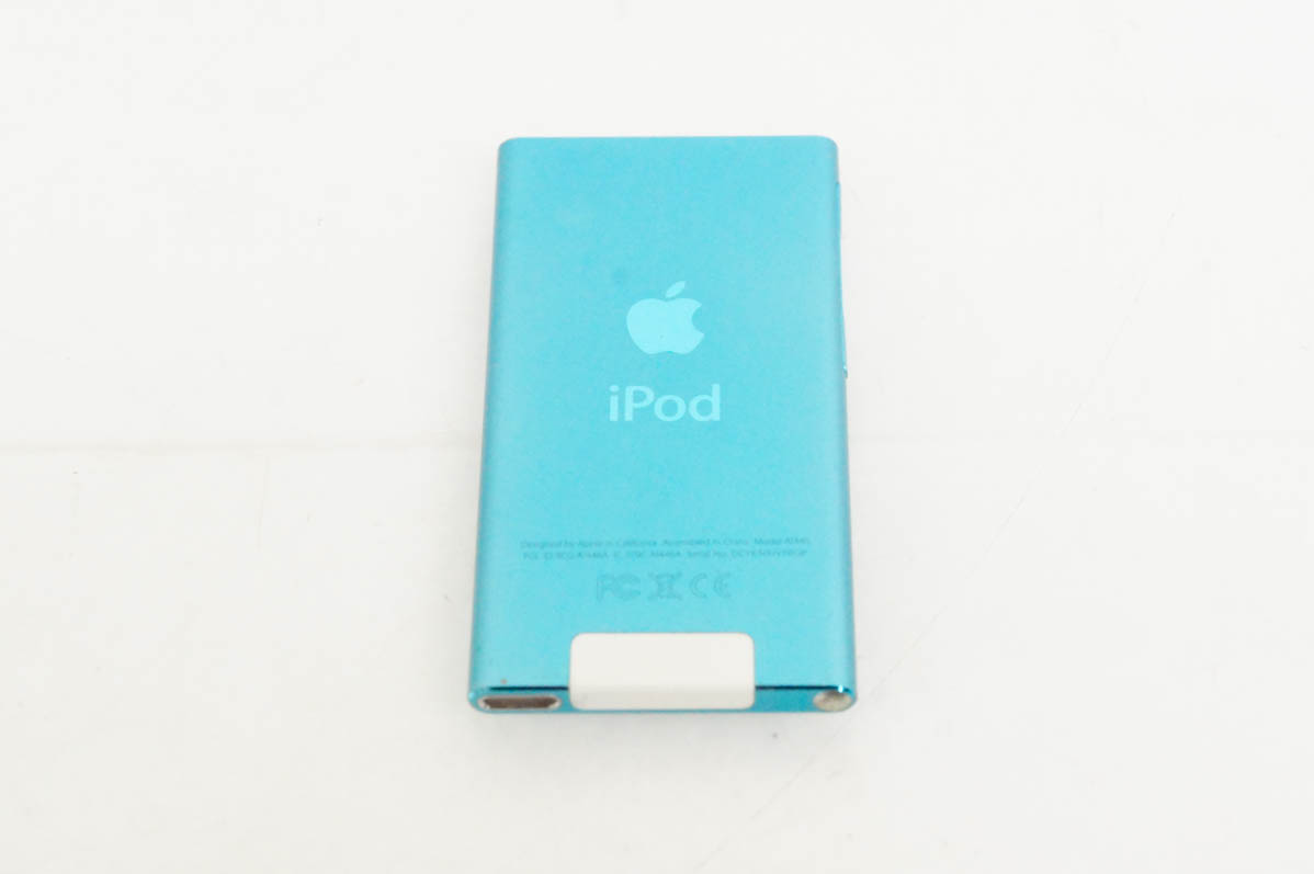 極上品 Apple iPod nano MD477J ブルー アイポッド 中古 Appleアップル 第7世代 iPod nano 16GB ブルー MD477J