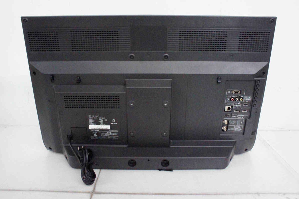 【動作確認済】SHARP AQUOS 32インチ液晶テレビ LC-32J10-B Amazon.co.jp: Sharp Aquos LC-32J10-B 32V LCD TV, 2014 Model