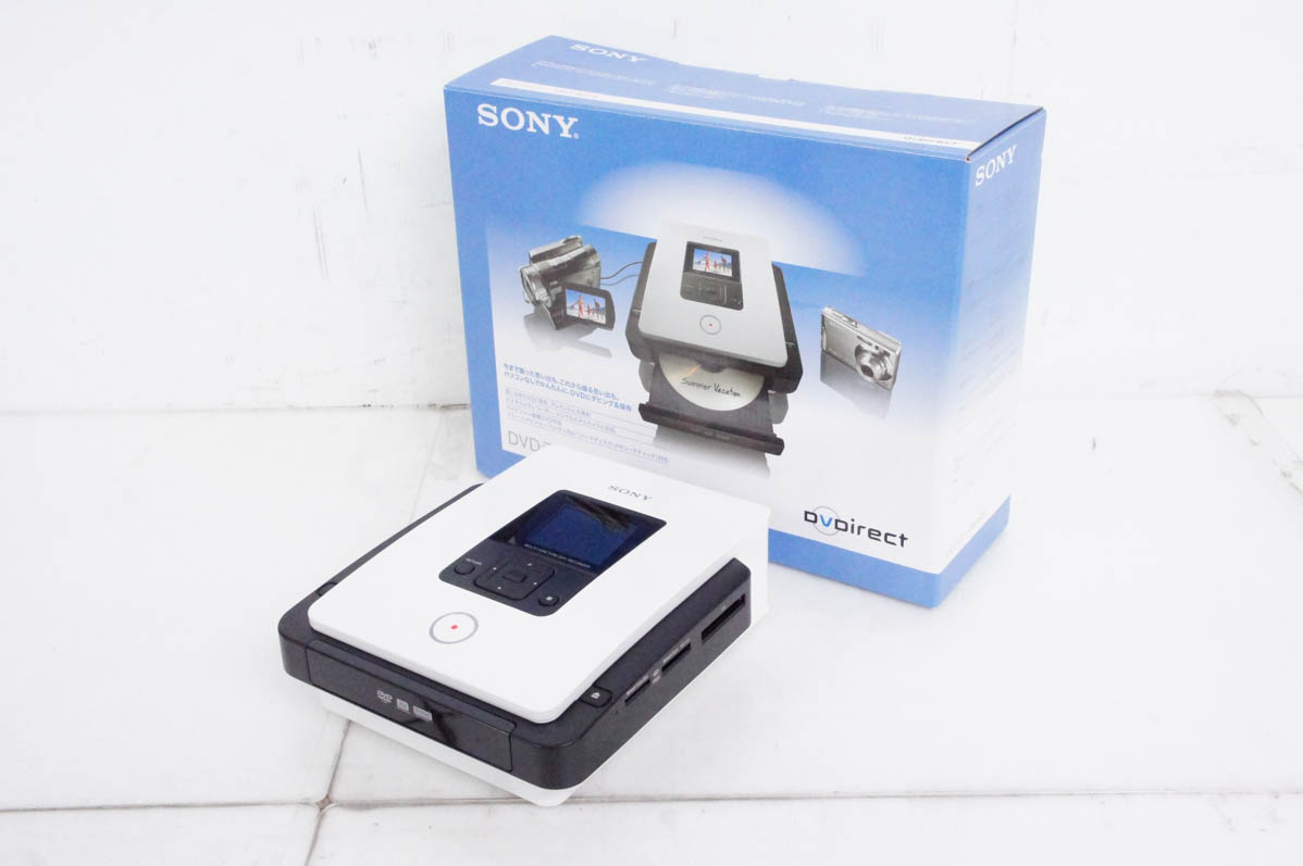 中古 SONYソニー DVDライター VRD-MC5 USB iLink RCA接続対応 : エス