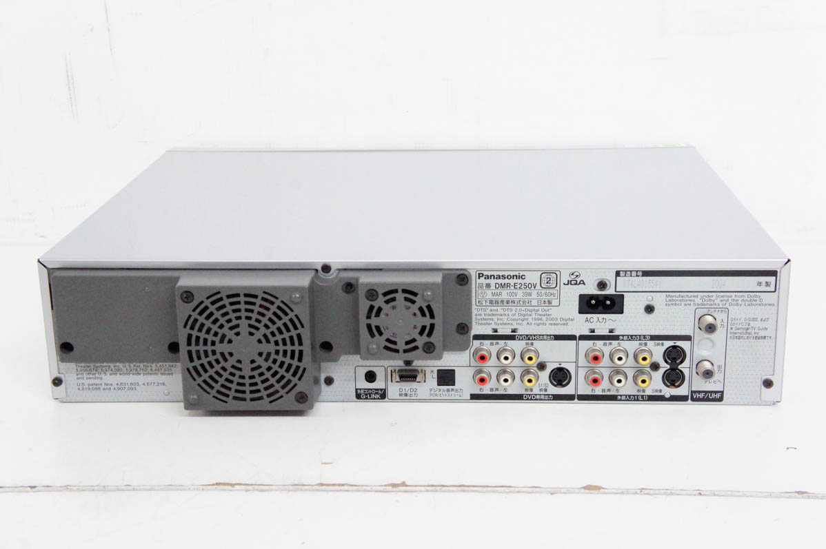 中古 Panasonicパナソニック VHSビデオ一体型DVDビデオデッキ DIGA