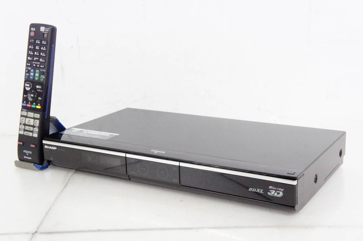 中古 SHARPシャープ ブルーレイディスクレコーダー AQUOSアクオスブルーレイ BD-HDW75 HDD500GB BDレコーダー
