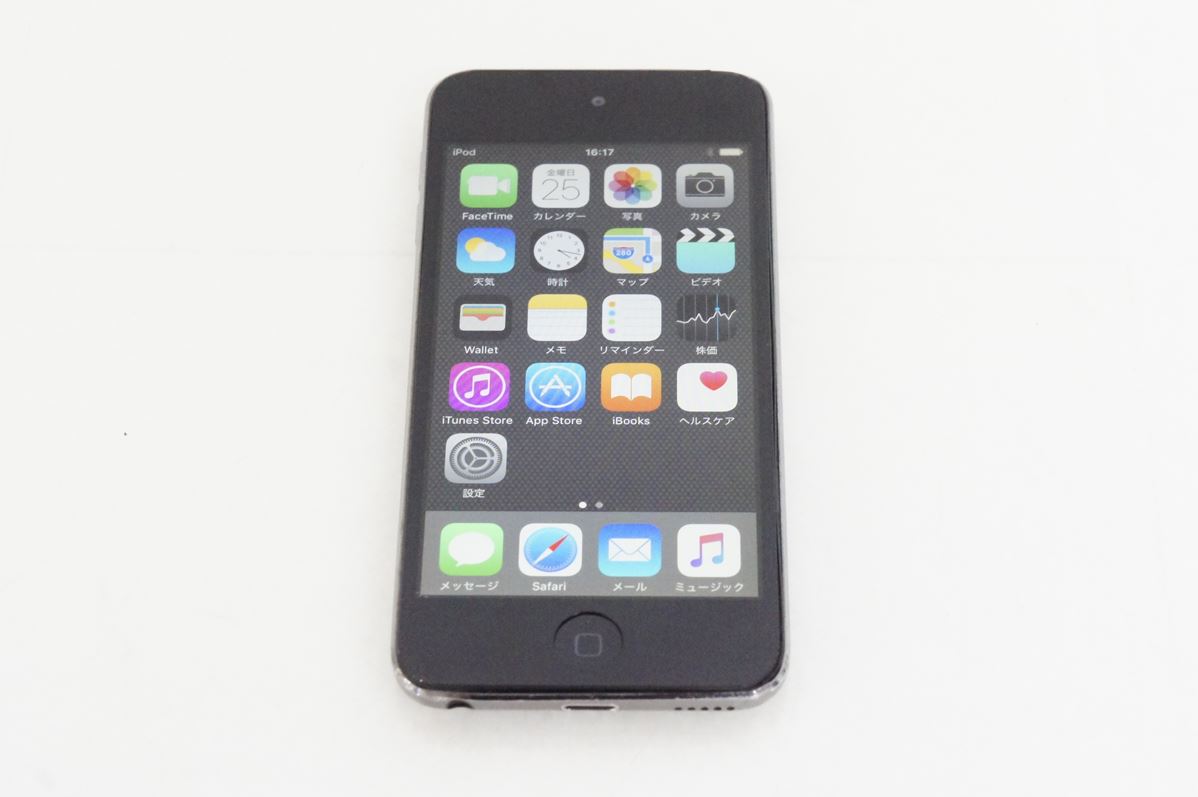 中古 Appleアップル 第5世代 iPod touch 64GB スペースグレイ ME979J/A