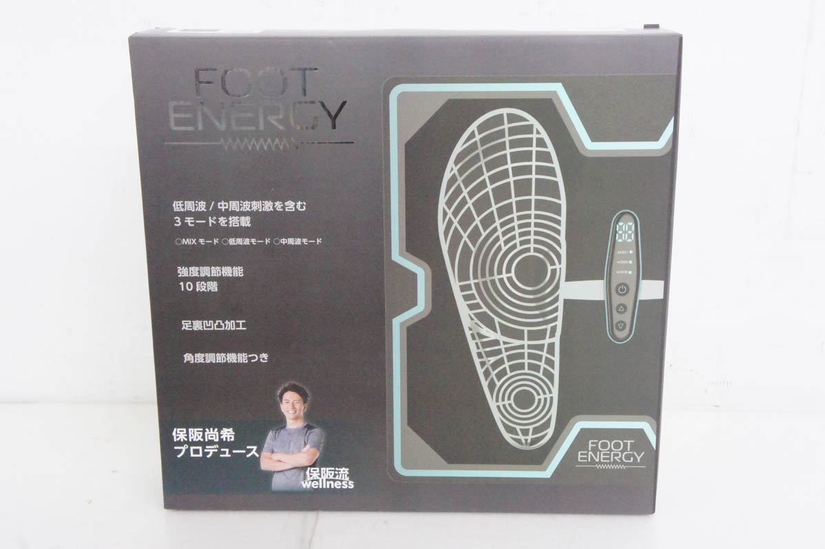 未使用 保阪尚希プロデュース フットエナジー FOOT ENERGY PRD-FTE-01