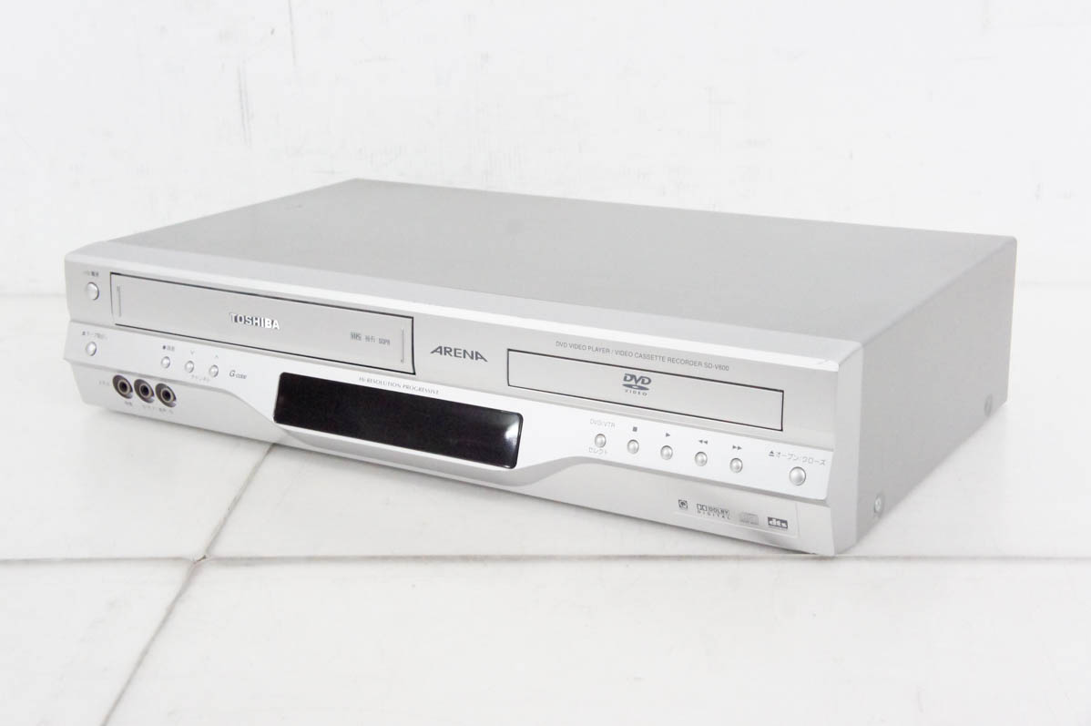 中古 東芝TOSHIBA VTR一体型DVDビデオプレーヤー DVDプレーヤー 中古 東芝TOSHIBA VTR一体型DVDビデオプレーヤー DVDプレーヤー