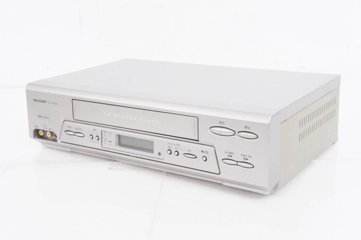 中古 SHARPシャープ ビデオカセットレコーダー VHSビデオデッキ VC-HF920