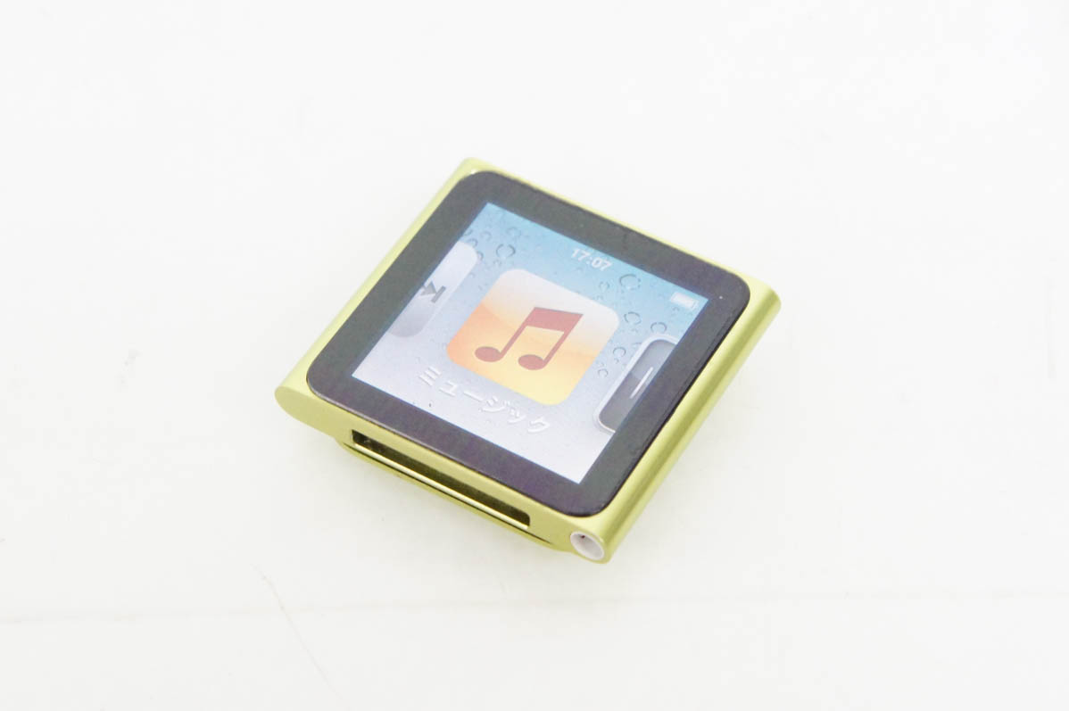 中古 Appleアップル 第6世代 iPod nano 8GB グリーン MC690J : d1854624 : エスネットショップ ヤフー店 -  通販 - Yahoo!ショッピング