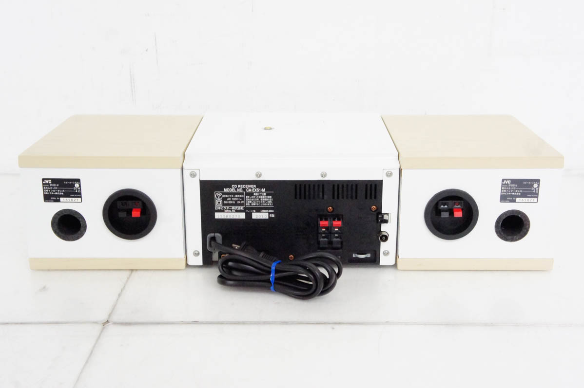 中古 JVC Victorビクター iPod/iPhone対応コンパクトコンポーネント