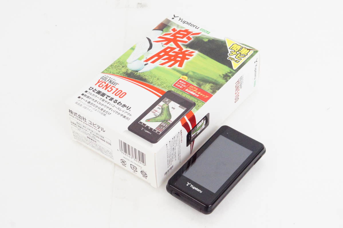 中古 Yupiteruユピテル GOLFNAVI ゴルフナビ YGN5100｜snet-shop