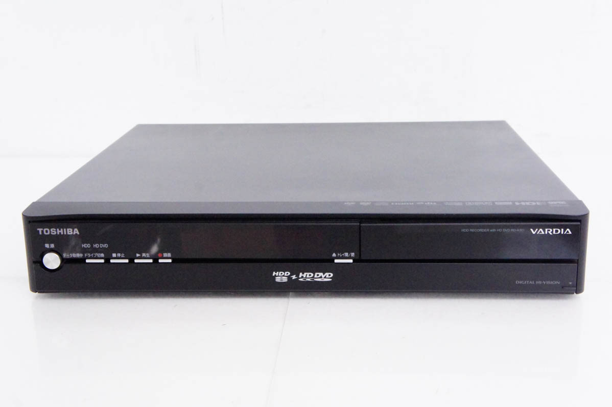 問屋別注 【中古】東芝TOSHIBA DVDレコーダー VARDIA RD-A301 地上/BS