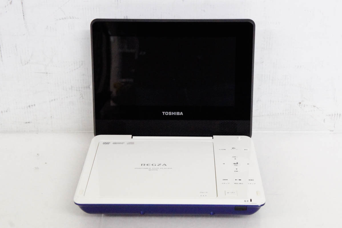 即納送料無料!中古 東芝TOSHIBA 7V型ポータブルDVDプレーヤー REGZA