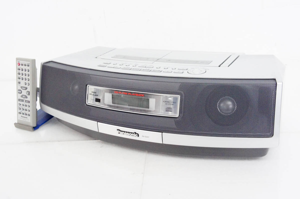 中古 Panasonicパナソニック ポータブルステレオCDシステム CD