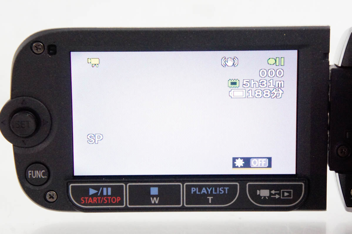 【中古】CANON デジタルビデオカメラ メモリータイプ iVIS FS21 iVIS キヤノン ビデオカメラ CANON FS21 中古 新品SDカード付き