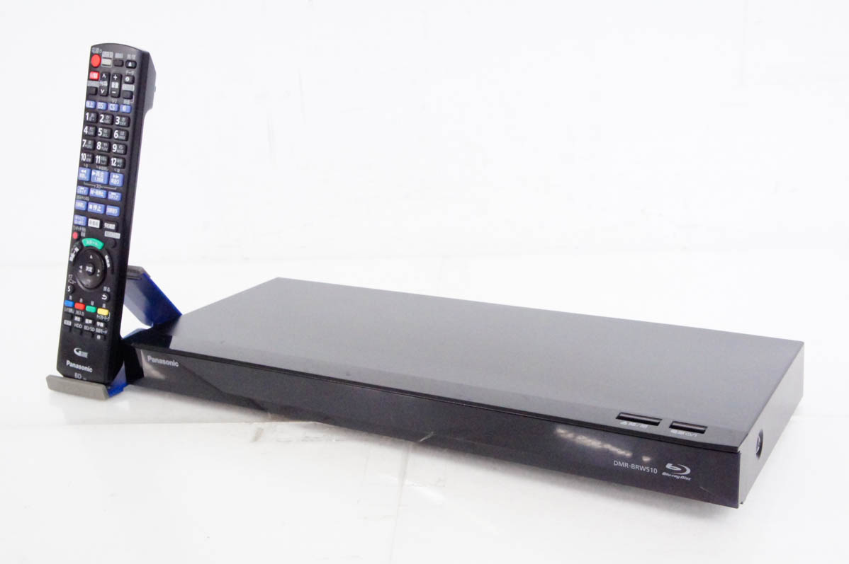 通販ストア Panasonicパナソニック ブルーレイディスクレコーダー DIGA DMR-BRW510 ダブルチューナー HDD500GB 