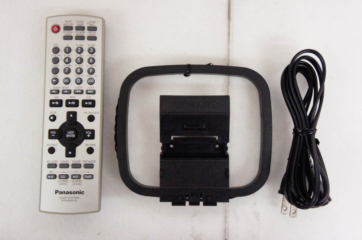 中古 訳あり Panasonicパナソニック CD/MD/SDステレオシステム SC  