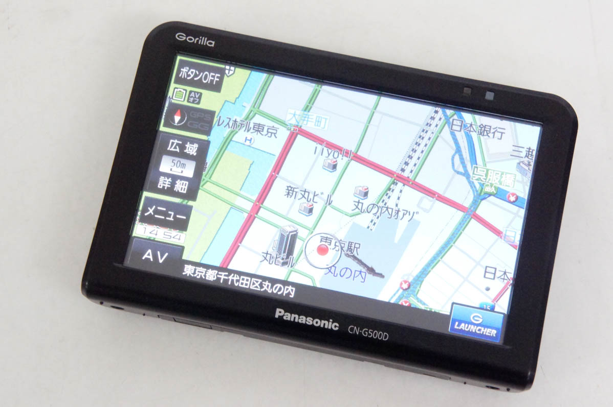 Panasonic CN-G500D カーナビ 中古 中古 Panasonicパナソニック 5インチ ポータブルカーナビ ゴリラ