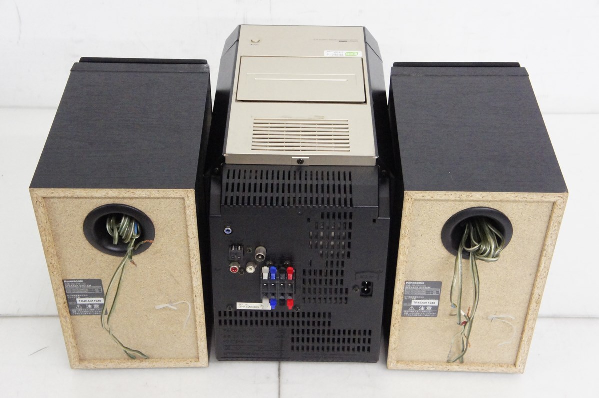 中古 訳あり Panasonicパナソニック MDステレオシステム D-dock