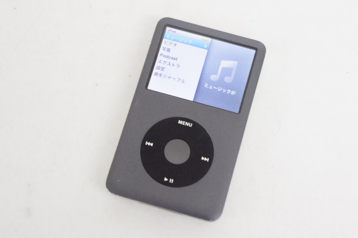 iPod classic 160GB MC297J 　アイポッド　クラシック Apple iPod Classic 7th Gen 160GB Black Model MC297J Working
