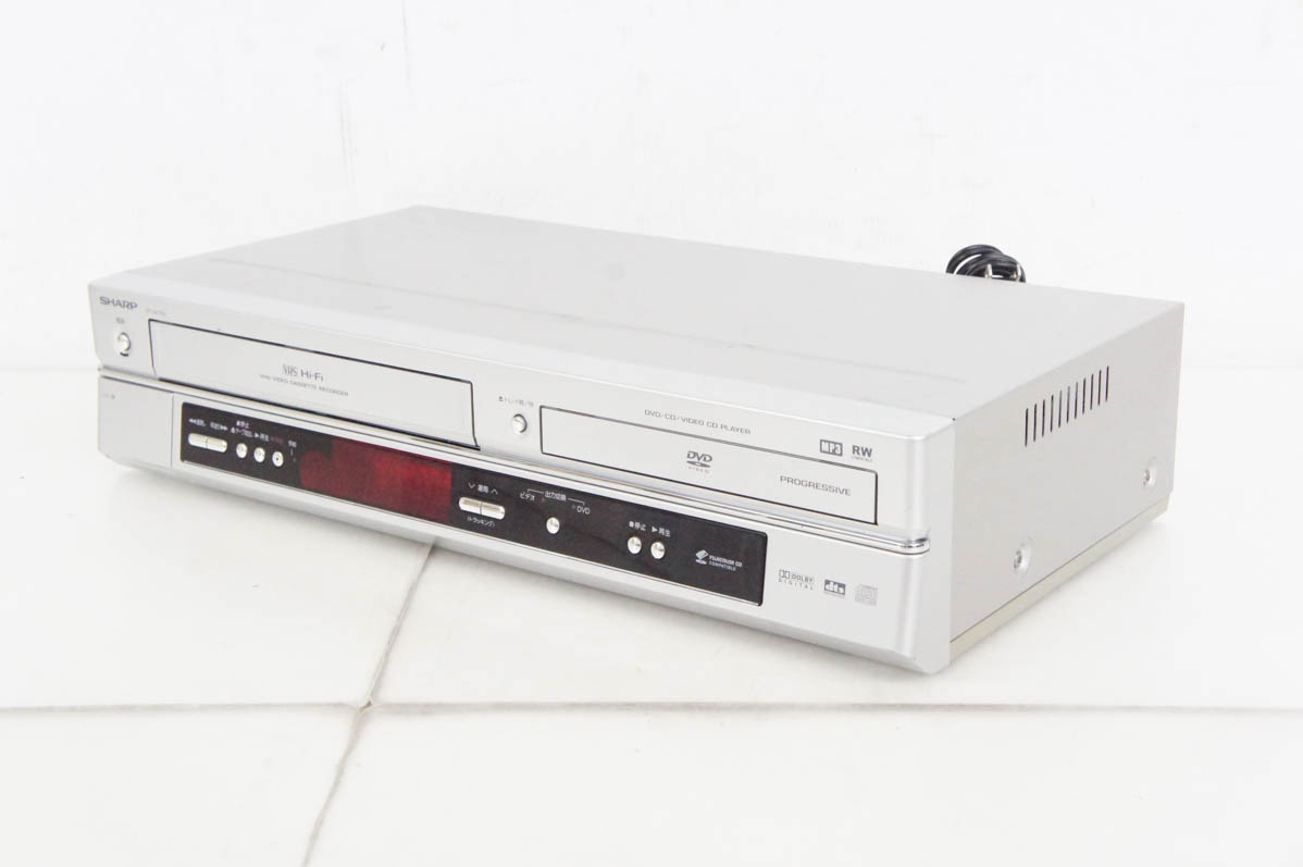 SHARP DV-NC750 VHS/DVD一体型プレイヤー Amazon | シャープ D・combo ビデオ一体型DVDプレーヤー DV