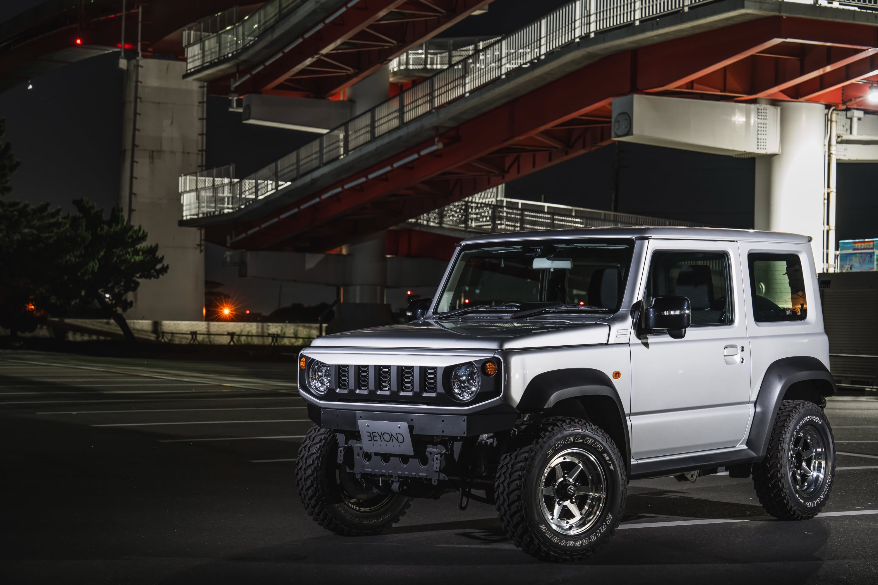 BEYOND ビヨンド バンパーレスエプロン[スチール製][ブラック]/スズキ