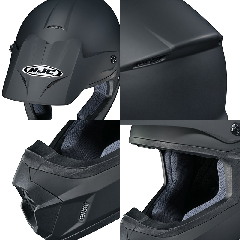 正規品 HJC エイチジェイシー CS-MX2ソリッド オフロードヘルメット